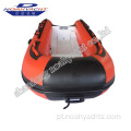 Alumínio Rigidable Fishing Dinghy Boats 3M